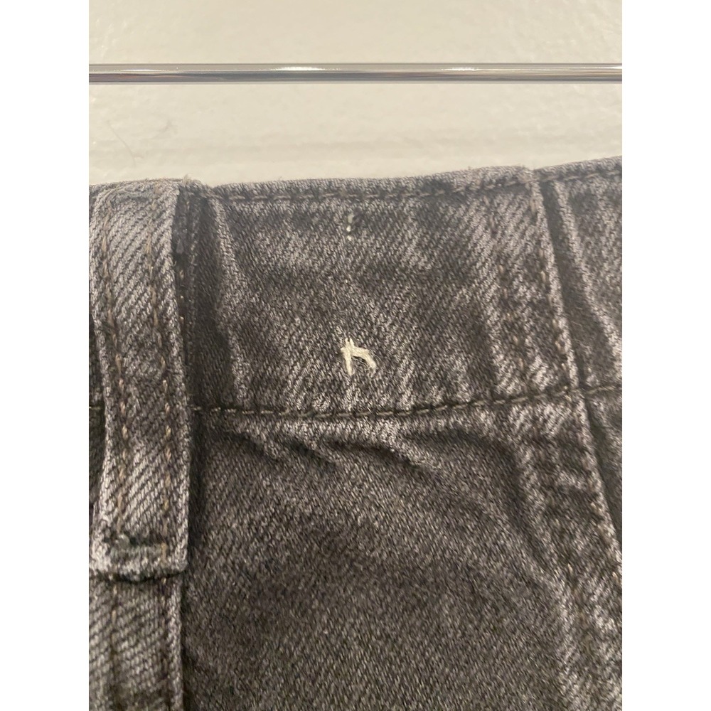 We The Free High Waisted Jeans Wide Leg Bell Bottom Womens Size 28 Faded Black - Picture 16 of 16